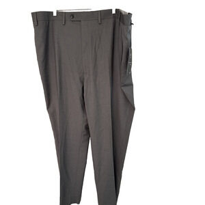 Shaquille O'neal XLG Grey Stretch Suit Separate Dress Pants Men's 46Wx32L NWT